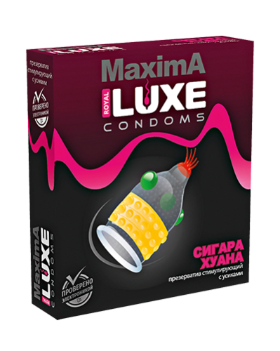 Презервативы Luxe MAXIMA №1 Сигара Хуана