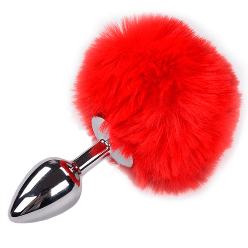 70374-Metal Anal Fluffy Plug S Red_1500x1500_1_CEST0603123053