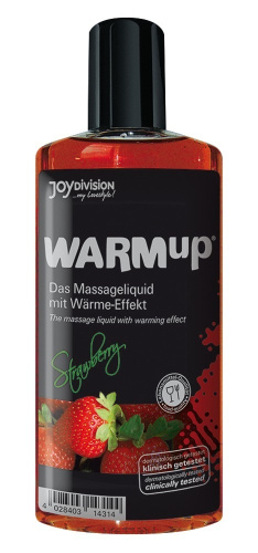 Масло массажное WARMup клубника 150 мл