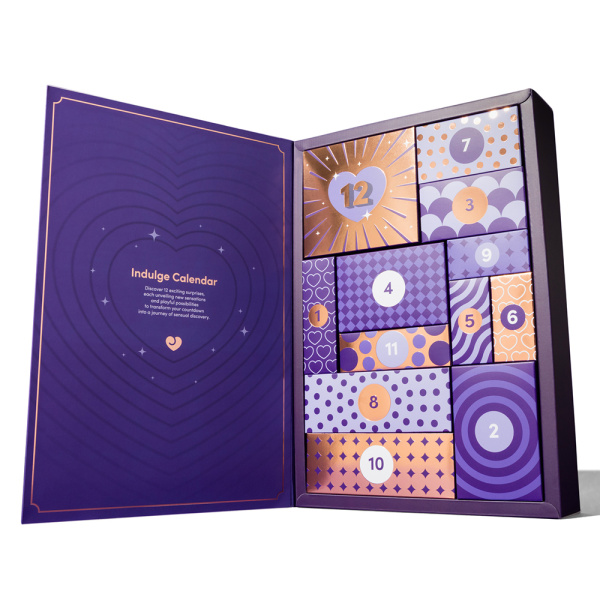 88266 Indulge Advent Calendar 2026 - Open Calendar White Edit