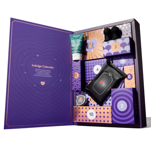 88266 Indulge Advent Calendar 2026 - Open Calendar Vanilla White Edit