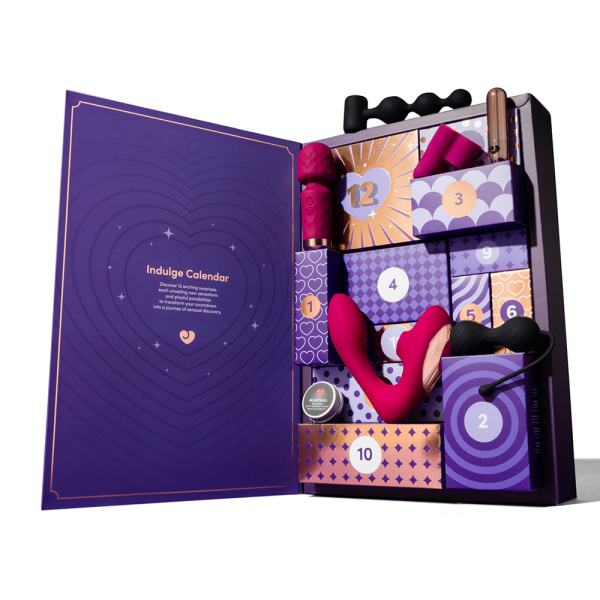 88266 Indulge Advent Calendar 2026 - Open Calendar with Toys White Edit