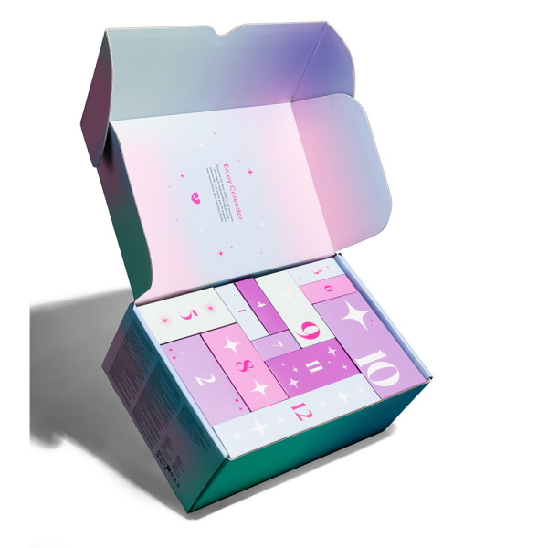 88196 Enjoy Advent Calendar 2026 - Open Calendar Option 1 White Edit