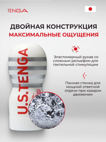 TOC-201USS - Мастурбатор Tenga Original Vacuum Cup Gentle Ultra size | Казанова 69
