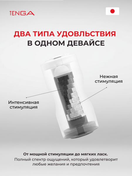 TOC-204SH - Мастурбатор Tenga Dual Sensation Cup Extremes | Казанова 69