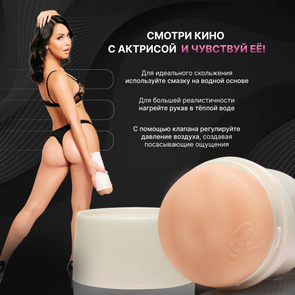 11765 - Мастурбатор Fleshlight Girls Alina Lopez Rose, вагина | Казанова 69