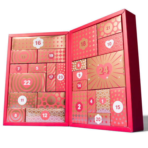88189- 88190 Couples Advent Calendar 2026 - Open Calendar White Edit
