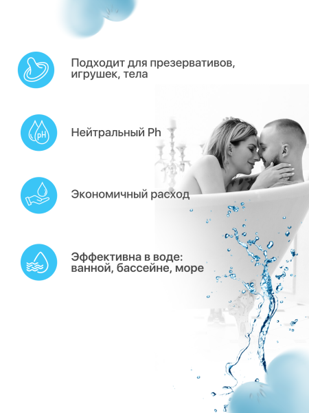 307.0002 - Смазка на силиконовой основе Joydrops Silicone, 50 мл | Казанова 69